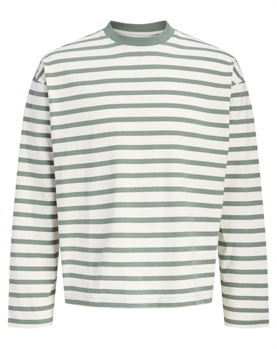 Jack & Jones Junior - JORNorrebro Stripe Crew Neck Pullover - Laurel Wreath